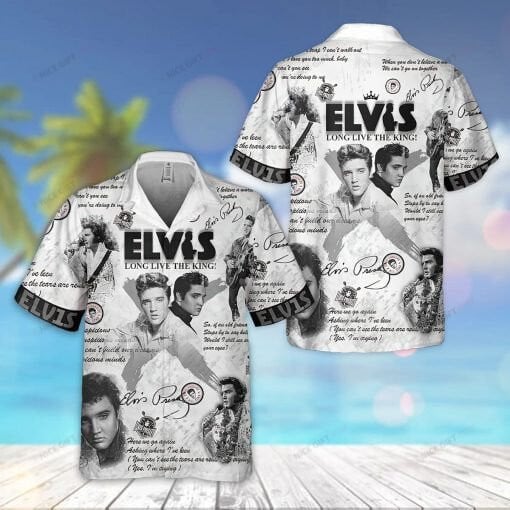 Elvis Presley Hawaiian 3D Shirt 3HS-S3D6