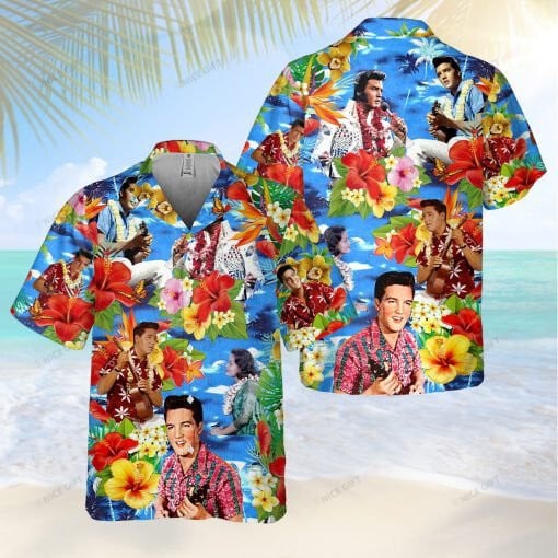 Elvis Presley Hawaiian 3D Shirt 3HS-L5A8