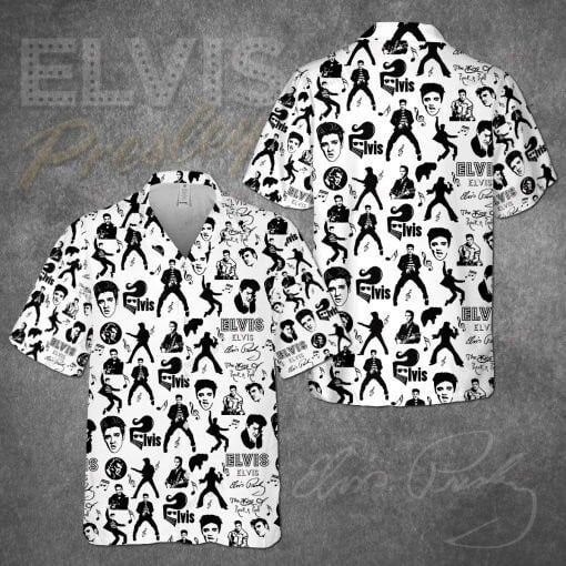 Elvis Presley Hawaiian 3D Shirt 3HS-F2A0