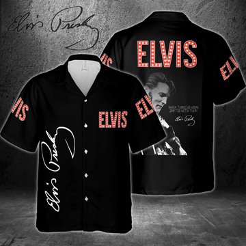 Elvis Presley Hawaiian 3D Shirt 3HS-K8N5