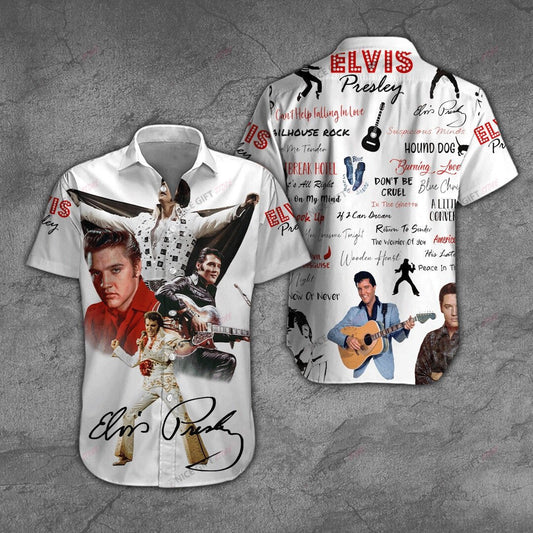 Elvis Presley Hawaiian 3D Shirt 3HS-F8V8