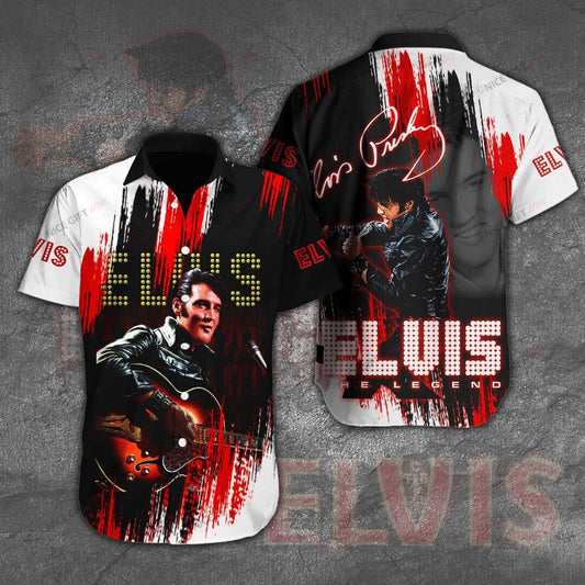 Elvis Presley Hawaiian 3D Shirt 3HS-I3R9