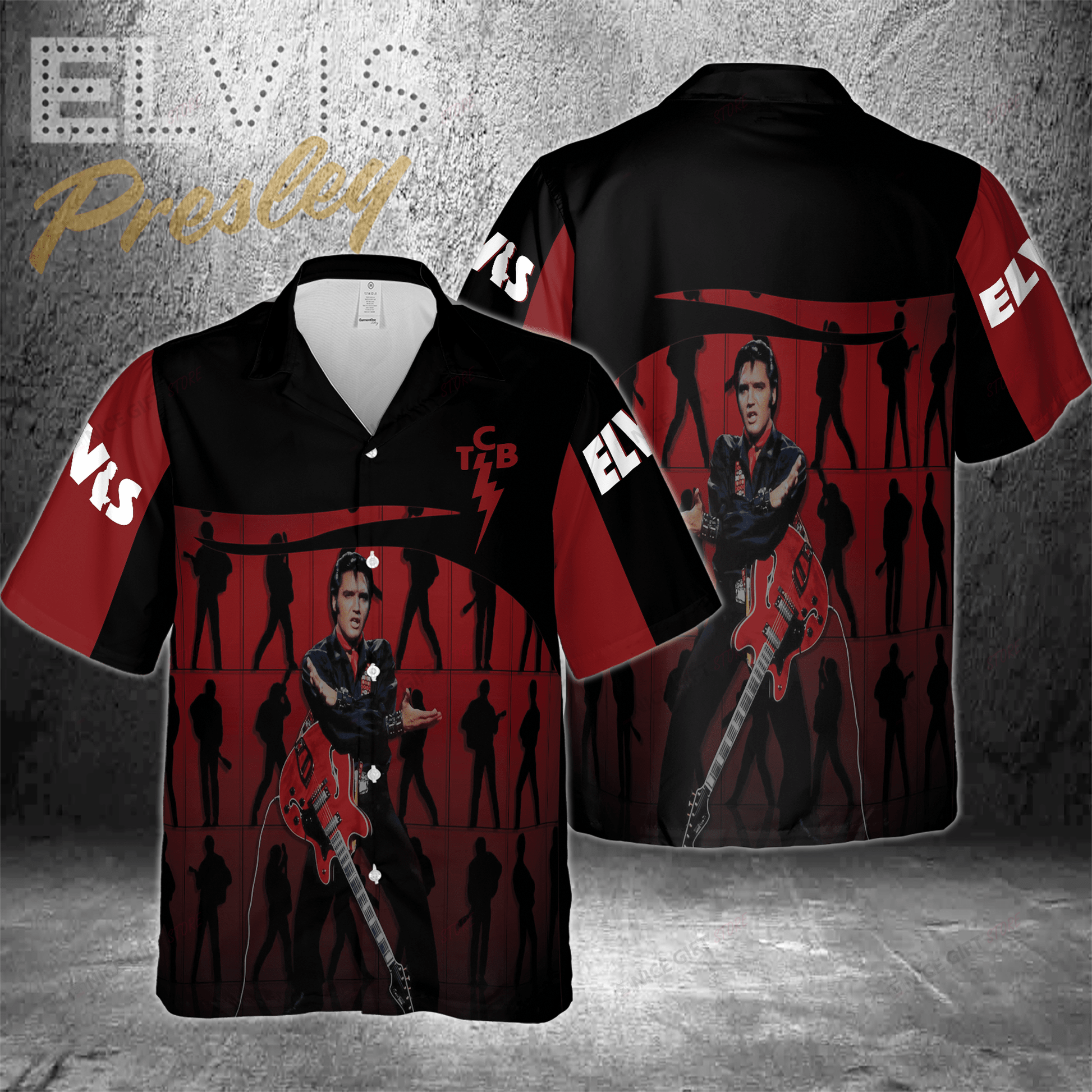 Elvis Presley Hawaiian 3D Shirt 3HS-X4M3