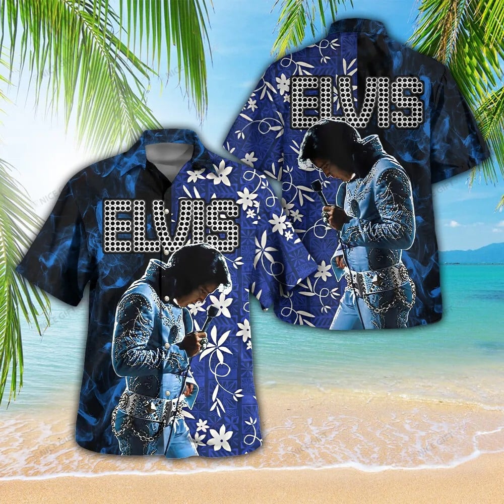 Elvis Presley Hawaiian 3D Shirt 3HS-K8I5