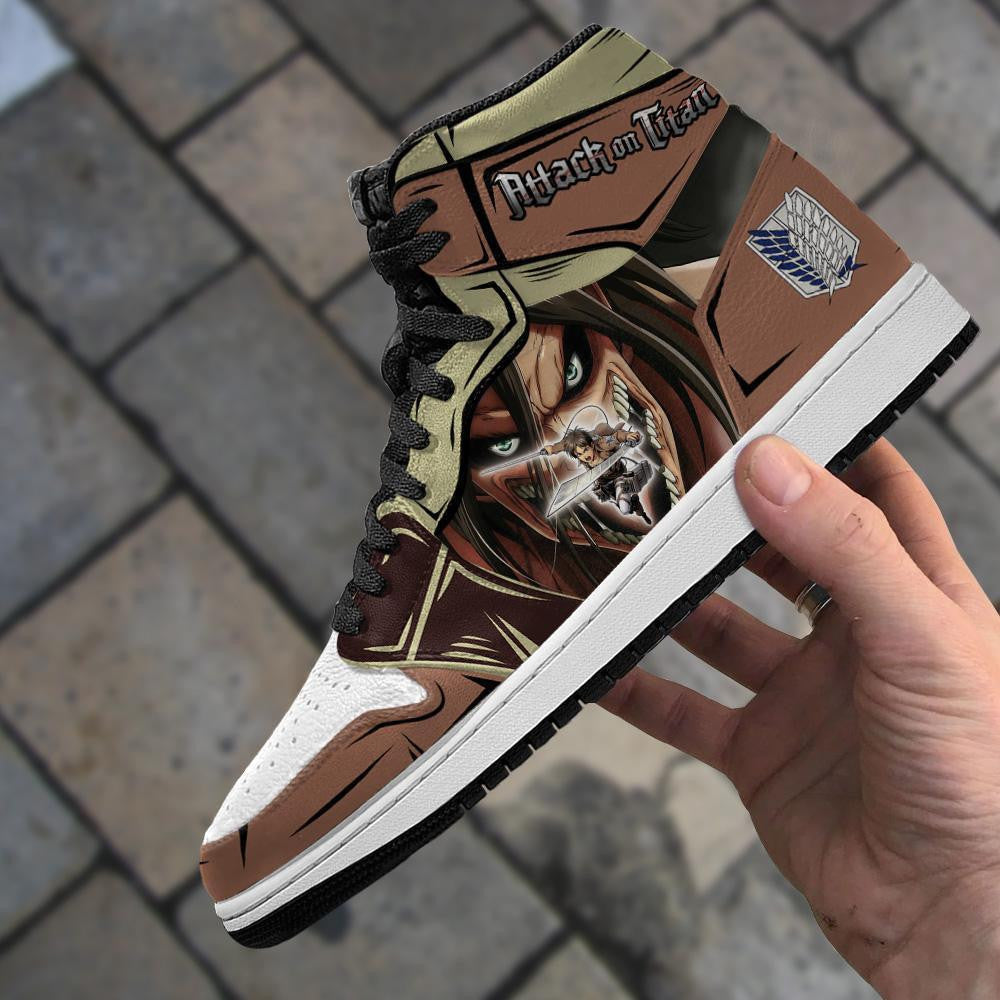 Eren Yeager Titan J1 Sneakers Anime MN08