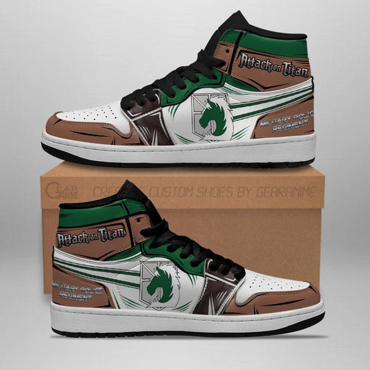 Military Police J1 Sneakers Anime Shingeki