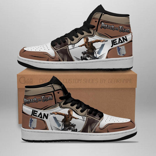 Jean Kirstein J1 Sneakers Anime Shingeki MN08