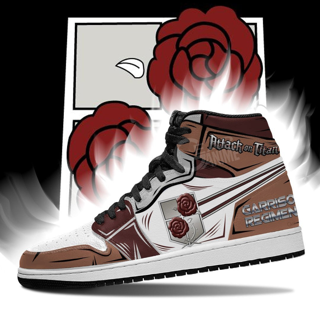 Garrison Regiment J1 Sneakers Anime Shingeki MN08