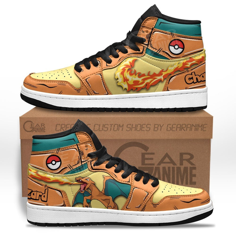 Charizard Fire Blast J1 Sneakers Shoes