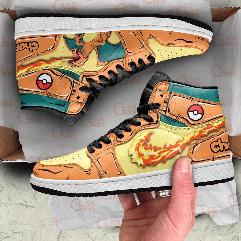 Charizard Fire Blast J1 Sneakers Shoes