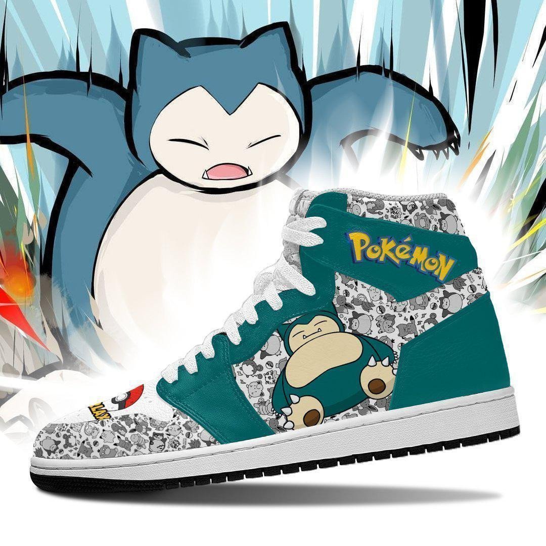 Snorlax J1 Sneakers Anime PT04