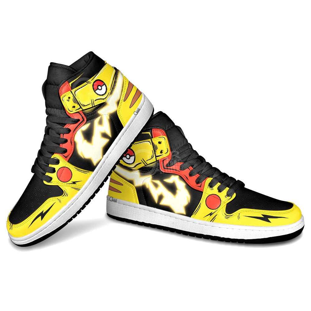 Pikachu Thunderbolt J1 Sneakers Shoes