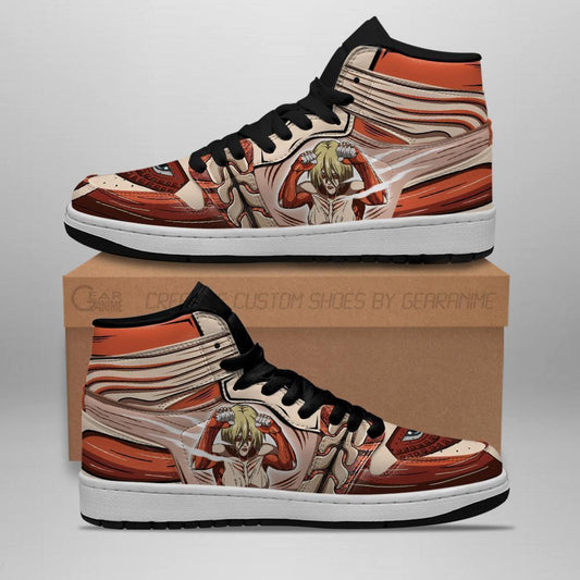 Female Titan J1 Sneakers Anime Shingeki MN08