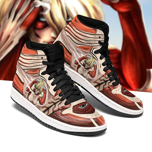 Female Titan J1 Sneakers Anime Shingeki MN08