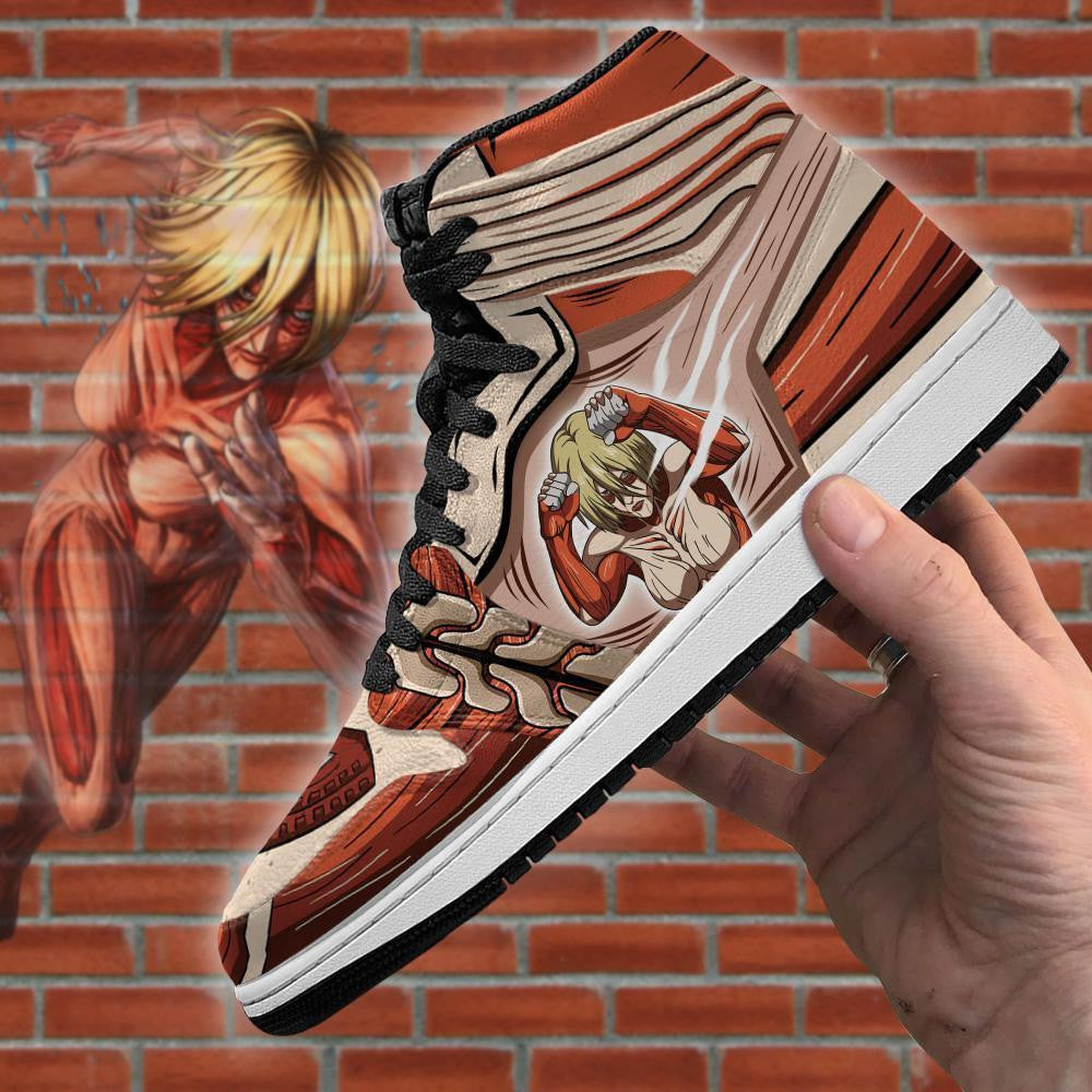 Female Titan J1 Sneakers Anime Shingeki MN08