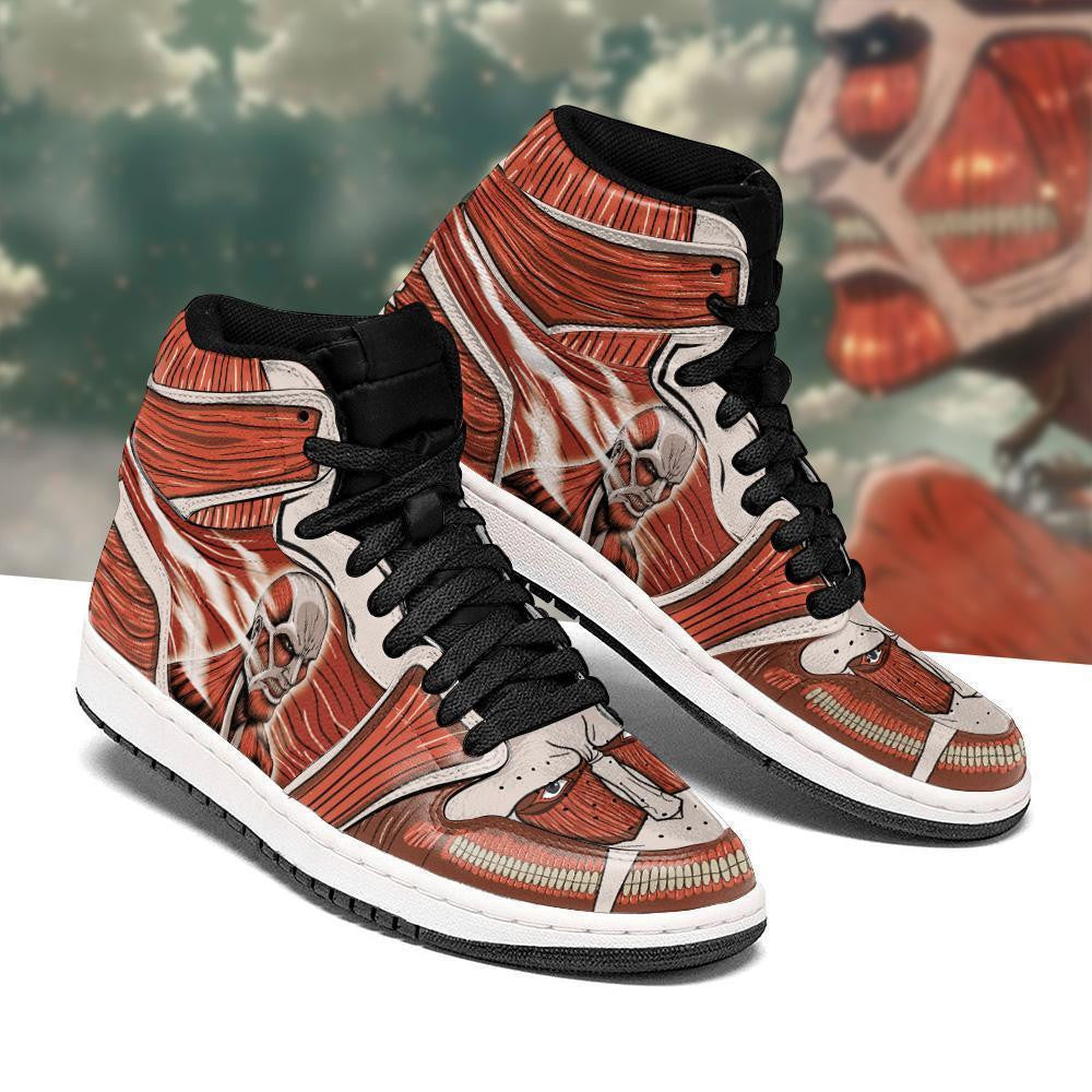 Colossal Titan J1 Sneakers Anime Shingeki MN08