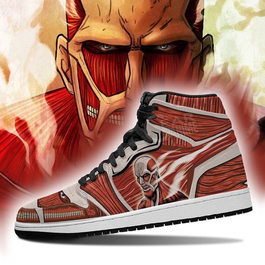 Colossal Titan J1 Sneakers Anime Shingeki MN08