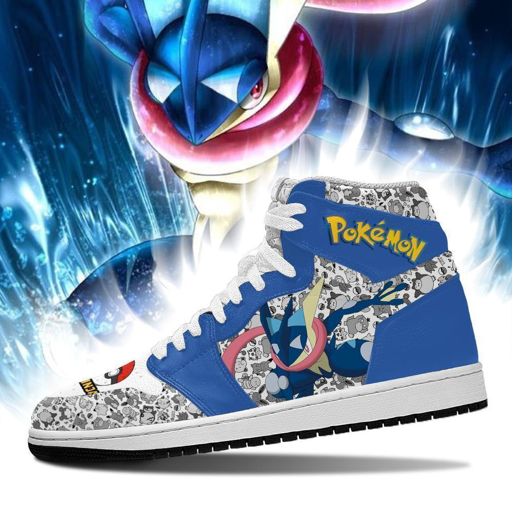 Greninja J1 Sneakers Anime Game Fan Gift Idea PT06 PT04