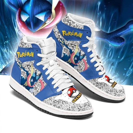 Greninja J1 Sneakers Anime Game Fan Gift Idea PT06 PT04