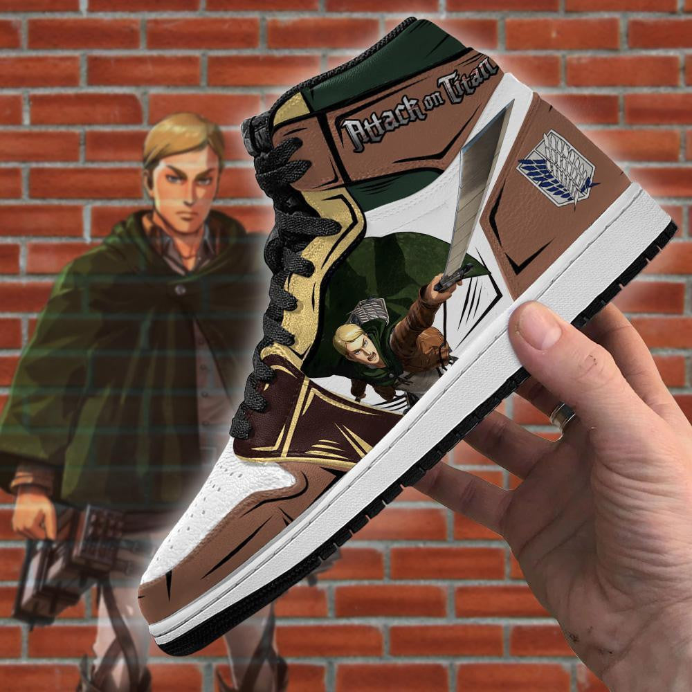 Erwin Smith J1 Sneakers Anime Shingeki MN08