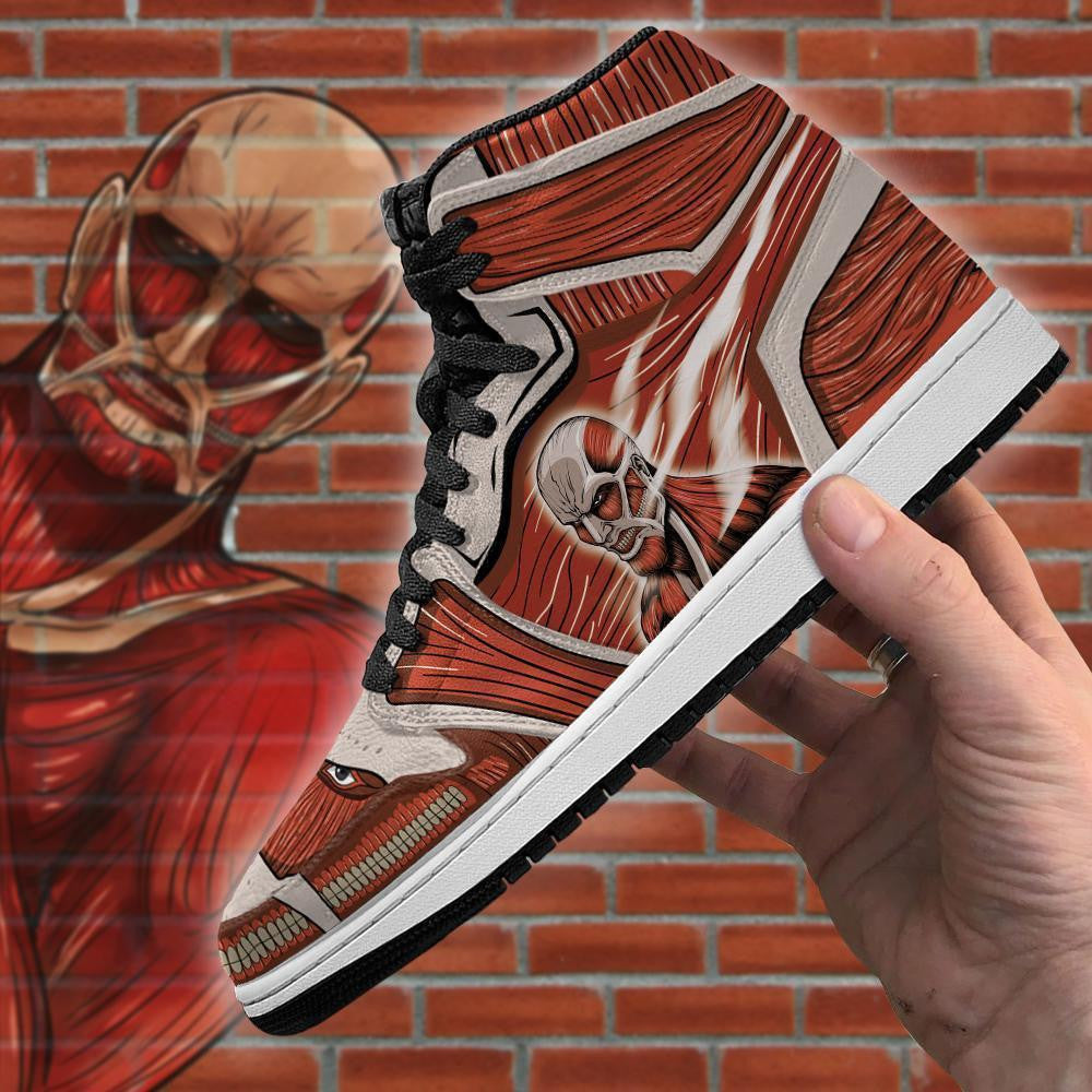 Colossal Titan J1 Sneakers Anime Shingeki MN08