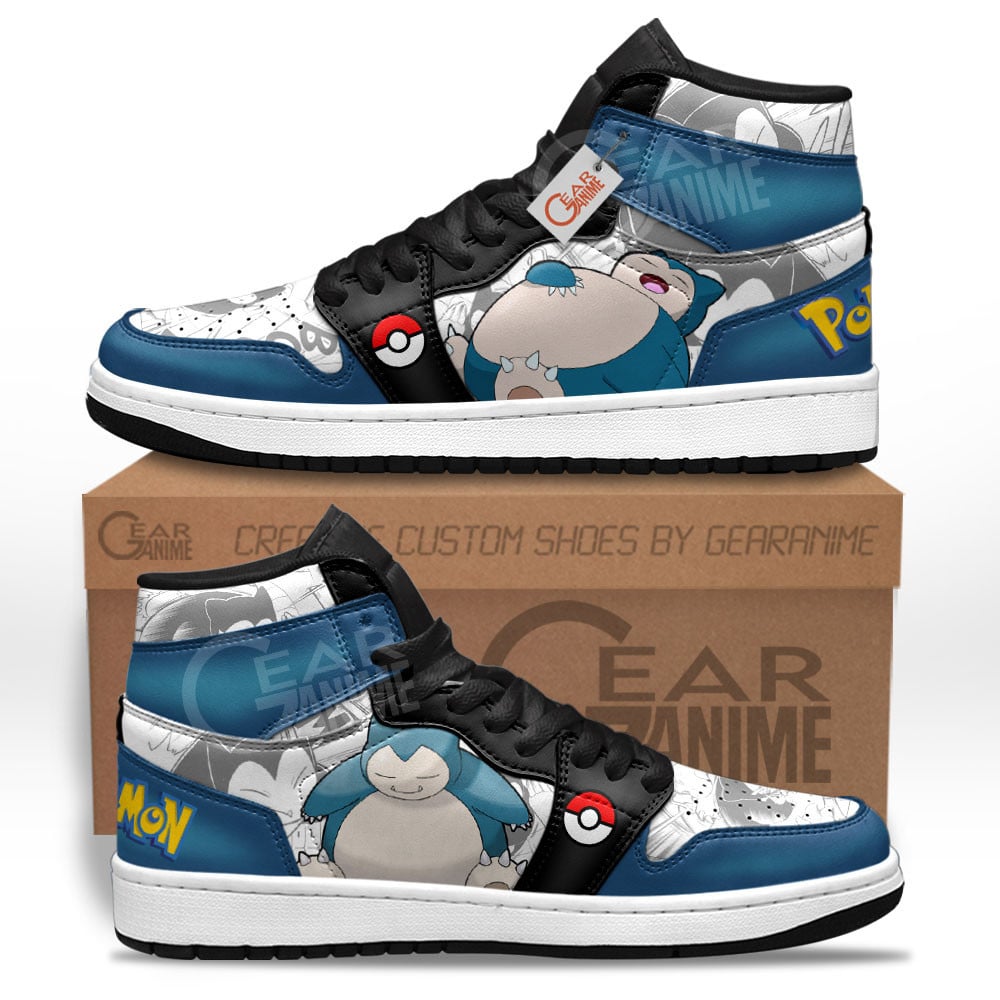 Snorlax J1 Sneakers Anime MV09