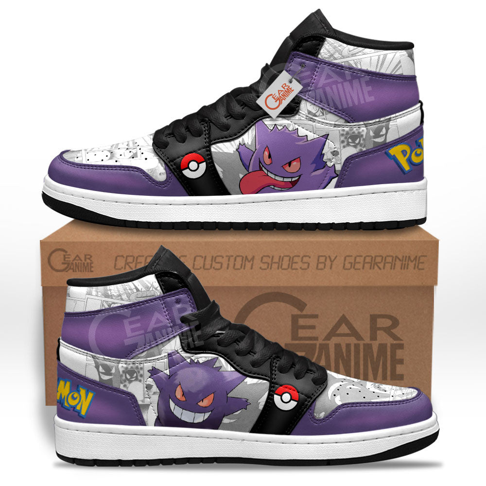 Gengar J1 Sneakers Manga Mixed Anime Style