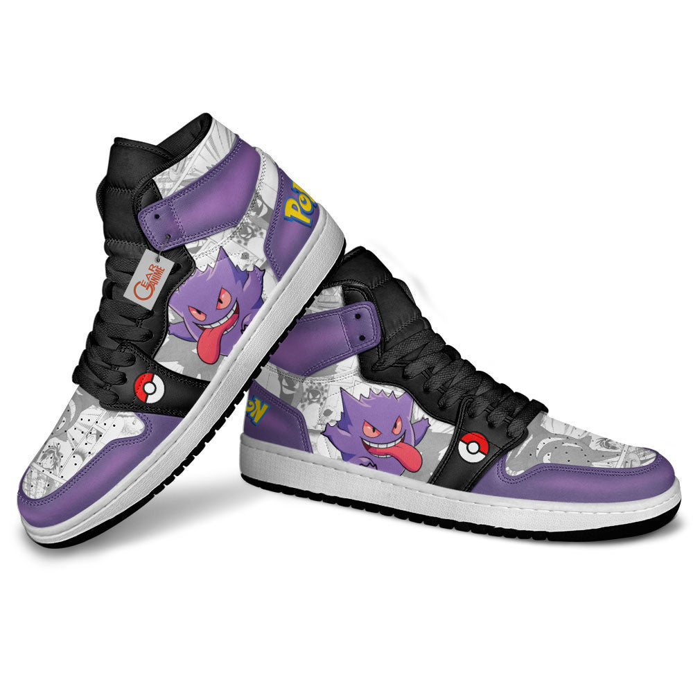 Gengar J1 Sneakers Manga Mixed Anime Style