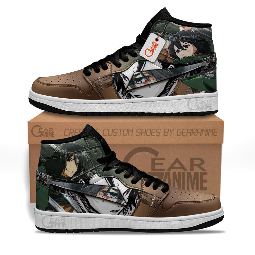 Mikasa Ackerman J1 Sneakers Anime MN21