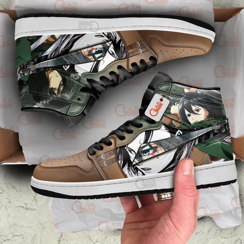 Mikasa Ackerman J1 Sneakers Anime MN21