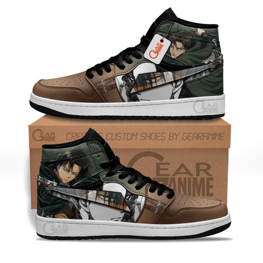 Levi Ackerman J1 Sneakers Anime MN21