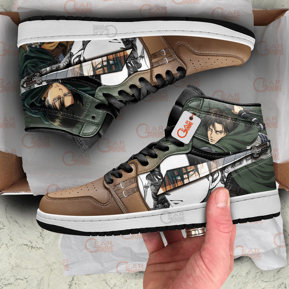 Levi Ackerman J1 Sneakers Anime MN21