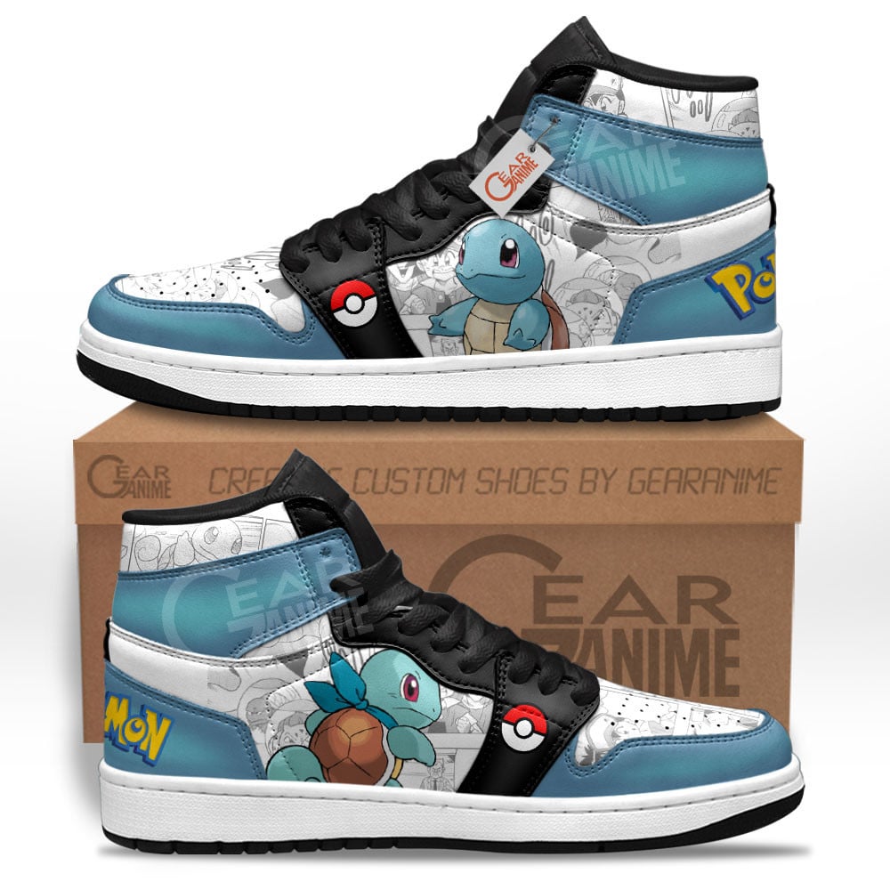 Squirtle J1 Sneakers Anime MV09