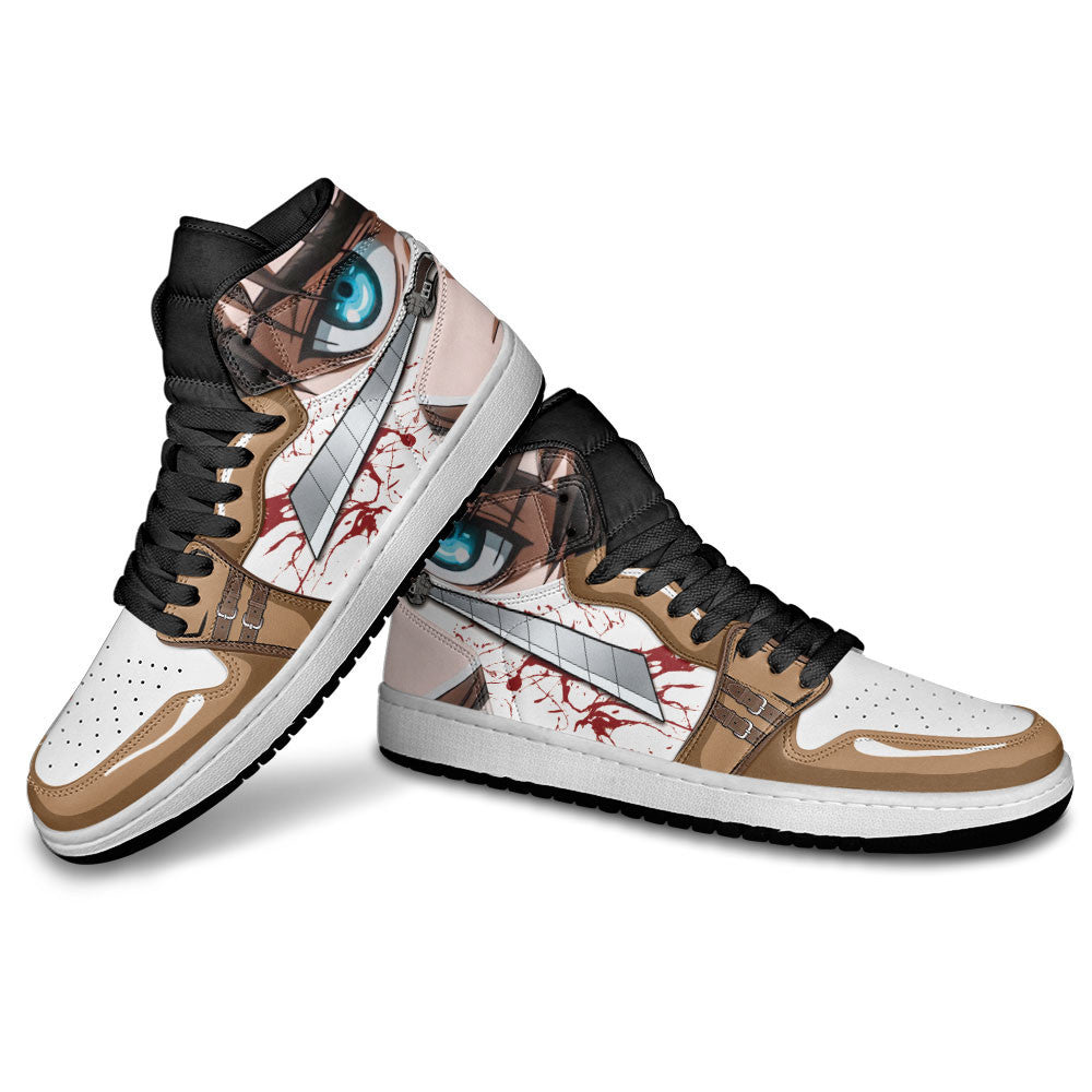 Eren Yeager J1 Sneakers Anime Shingeki MN13