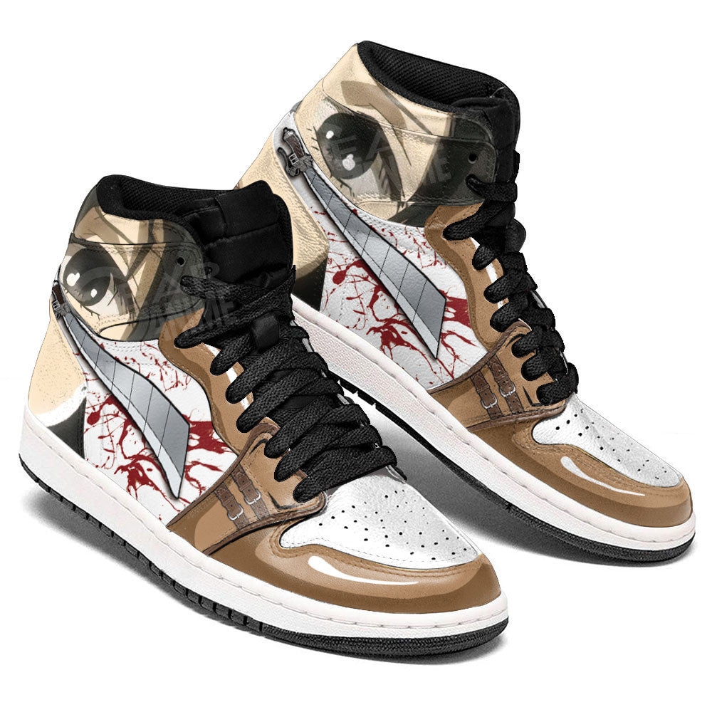 Mikasa Ackerman J1 Sneakers Anime Shingeki MN13