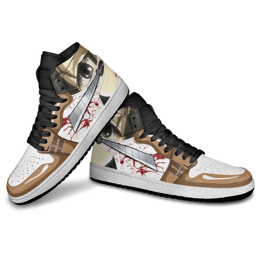 Mikasa Ackerman J1 Sneakers Anime Shingeki MN13