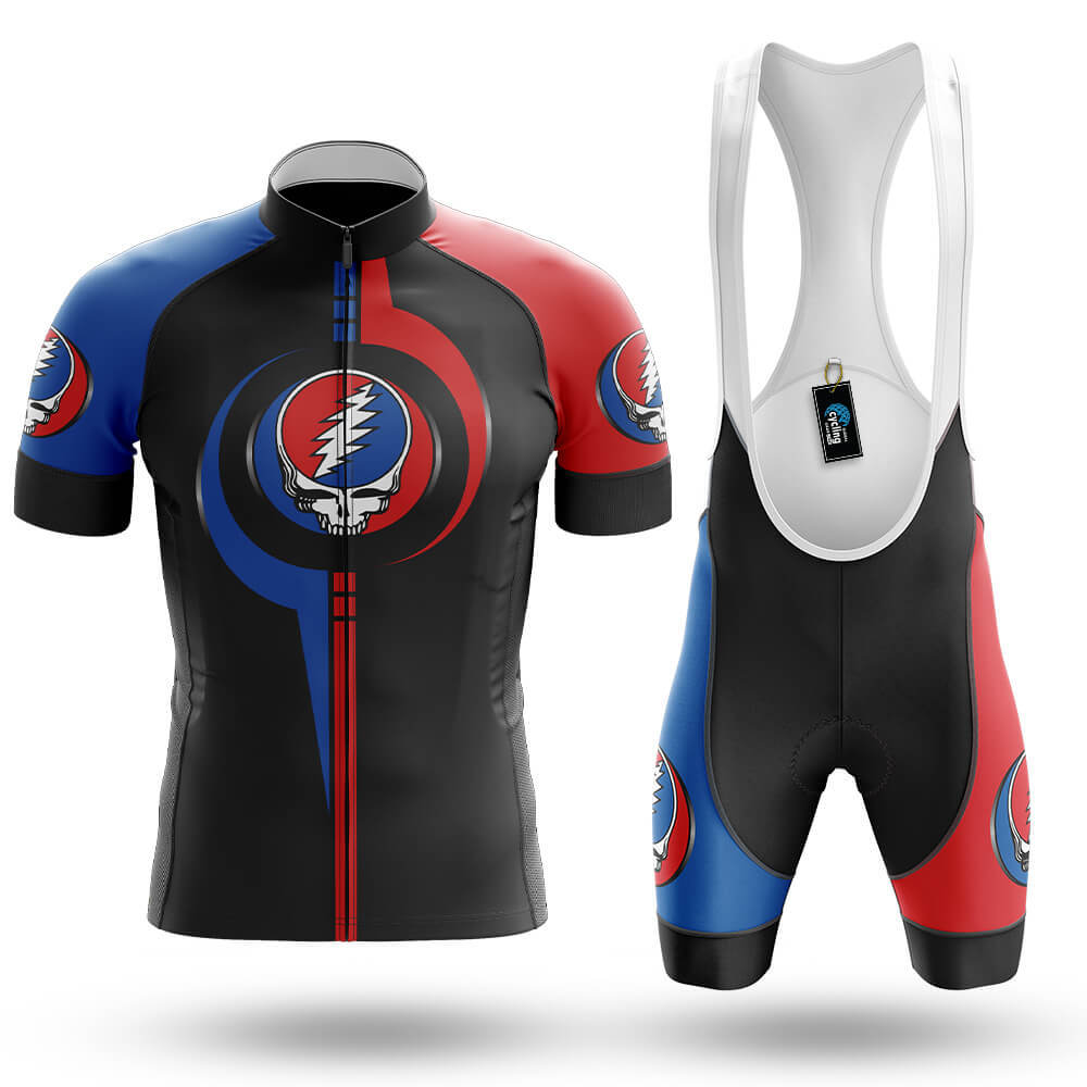 Grateful Dead Cycling Jersey V8 - Men's Cycling Kit