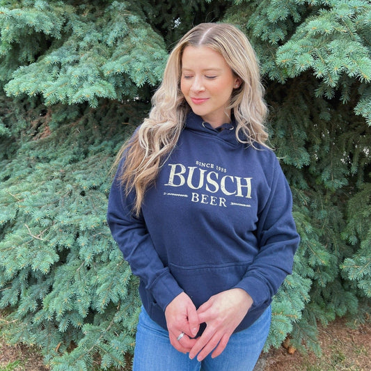 Busch Beer 1955 Retro Gold Hoodie