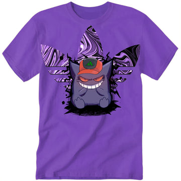 Cartoon Pokemon Gengar Adult And Kid Tshirt Pokemon