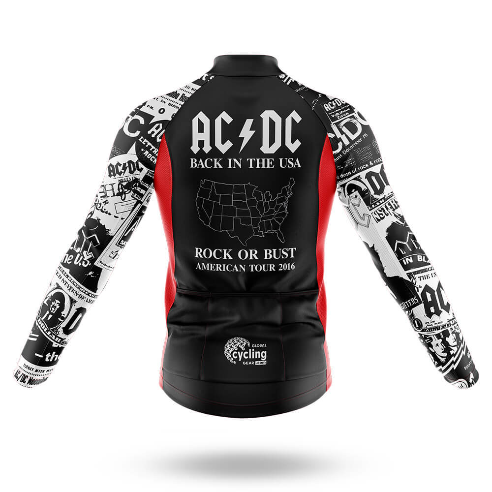 AC DC Cycling Jersey V5 - Men's Cycling Kit