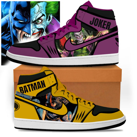 Batman vs Joker AJ1 High Top Shoes