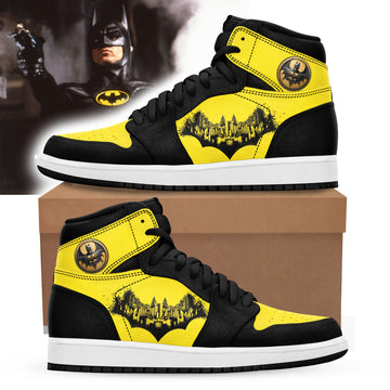 DC Batman Gotham City Air Jordan 1 High Top Shoes