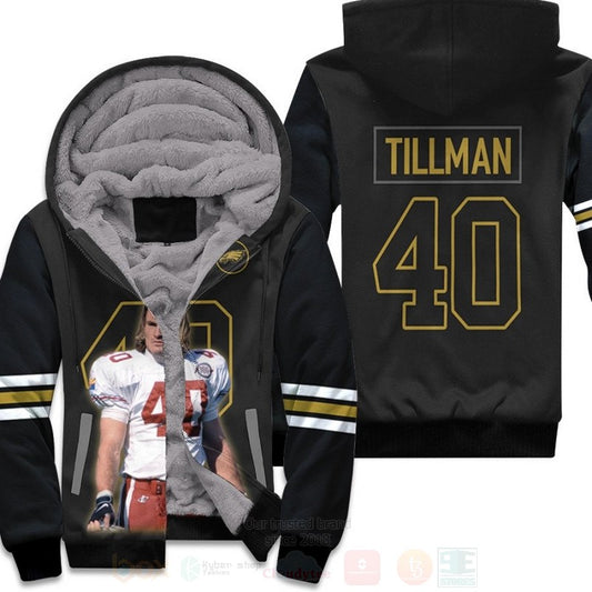 Arizona Cardinals Pat Tillman 40 Nfl Black 3D Fleece Hoodie - Hot Sale 2024