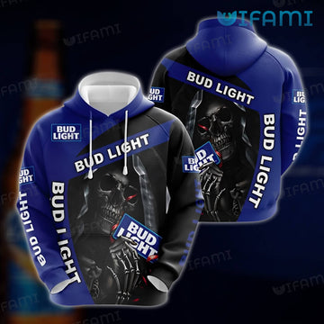 Bud Light Hoodie 3D The Death Beer Lovers Gift - Personalized Gifts: Family, Sports, Occasions, Trending