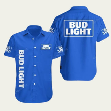 Bud Light Hawaiian Shirt