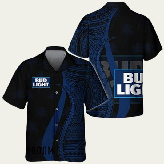 Bud Light Hawaiian Shirt