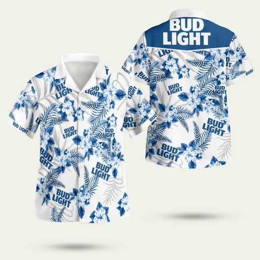 Bud Light Hawaiian Shirt