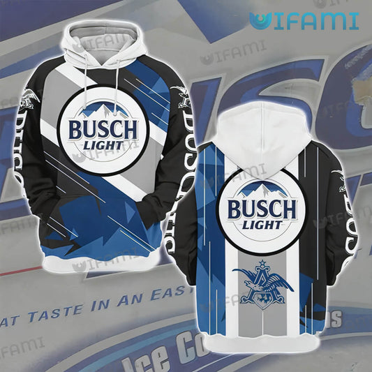 Busch Light Hoodie 3D Budweiser Eagle Beer Lovers Gift - Personalized Gifts: Family, Sports, Occasions, Trending