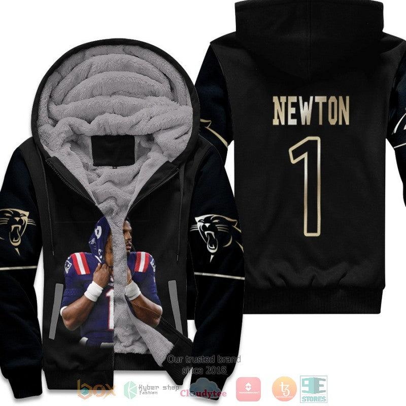 Carolina Panthers Cam Newton 1 Nfl Fleece Hoodie - Hot Sale 2024