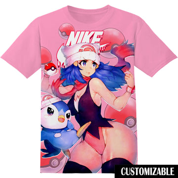 Pokemon Dawn Kawaii Tshirt Adult And Kid Tshirt